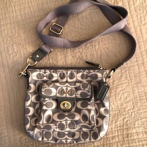 Coach cross body purse